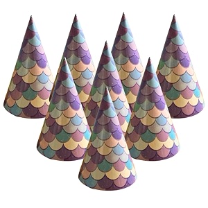 wanna party mermaid party hatsmermaid party caps for mermaid party suppliesmernaid theme birthday decorations for girls