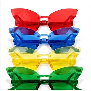 wanna party butterfly shades - 4pc
