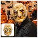 Wanna Party Realistic Old Man Mask for Adults | Wrinkled Elderly Face Costume Mask | Halloween, Fancy Dress, Horror Party, Cosplay, Stage Performance, Prank & Photo Prop | 1PC