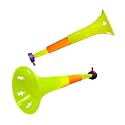 Wanna Party Vuvuzela Soccer Horn Collapsible Blow Horns Noise Maker Loud Sound Sports Horn Noisemaker for Sporting Events School Graduation Games Party Supplies Favors Accessories