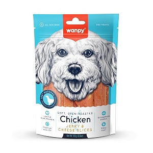 Wanpy 100 Natural Dog Treat Salmon