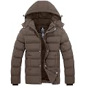 wantdo Men39s Puffer Jacket Hooded Winter Coat