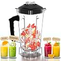 WantJoin Replacement Parts only for WantJoin 200D Professional Blender, Spare pitcher for Mechanical and Digital display, BPA-free and Durable