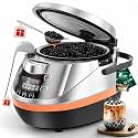 WantJoin Boba Cooker - 8L Commercial Automatic Bubble Maker Machine Pearl Warmer Cooking Pot for Milk Tea Tapioca Pearls, 1350W