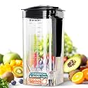 WantJoin Professional Commercial Blender Cups, ONLY for WantJoin K90 Blender Shield Quiet Sound Enclosure 2200W Industries Strong and Quiet Professional-Grade Power (Plastic)