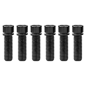 m8 x 25mm titanium ti bolt with washer for bmx cycling stem pack of 6