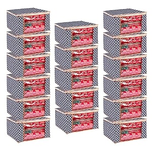 wardrobe organizer for clothes bmg import export cloth storage bag with zipper clothes organizer with transparent window non wowen material cloth cover for saree lehengha shuit dress grey pack of 17
