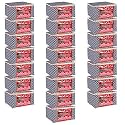 Wardrobe Organizer for Clothes BMG Import Export Cloth Storage Bag with Zipper Clothes Organizer with Transparent Window Non Wowen Material Cloth Cover for Saree Lehengha Shuit Dress Grey (Pack of 22)