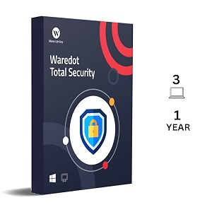 waredot total security antivirus for laptop 2024  3 user 1 year  antivirus for windows  unlimited free vpn amp ransomware protection included  email delivery in 30 minutes no-cd