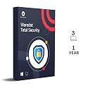 Waredot Total Security Antivirus For Laptop 2024 | 3 User 1 Year | Antivirus For Windows | Unlimited Free VPN & Ransomware Protection Included | Email Delivery in 30 Minutes (No-CD)
