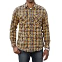 WARHORSEE Flannel Shirt for Men Long Sleeve Button Down Plaid Shirts