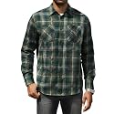 WARHORSEE Flannel Shirt for Men Long Sleeve Button Down Plaid Shirts