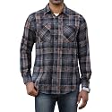 WARHORSEE Flannel Shirt for Men Long Sleeve Button Down Plaid Shirts