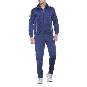 warm up men polyester track suit