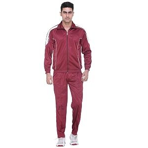 warm up men polyester track suit