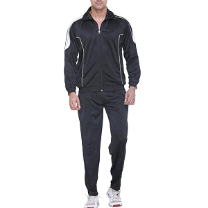 warm up men polyester track suit
