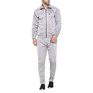 warm up men polyester track suit