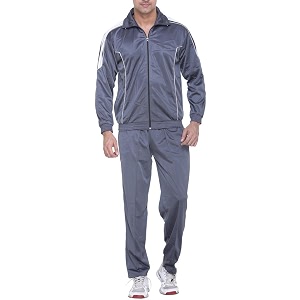 warm up men polyester track suit
