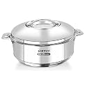 WARMEO Stainless Steel Solid Casserole - 500 ml, Set of 1, Silver