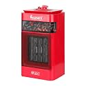 Warmex Bonfire Room Heater for Home | Fast Heating with 2 Heat Setting 750/1500W | Ideal for Bedroom and Office | Silent Operation for Small Space | Oscillation &amp; Fan Mode Safety Features (Red)