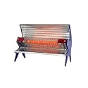 Warmex Flashy Ceramic Rod Heater For Home | 1000W Ceramic Heater For Winter | Fine Reflector | Nickel Chrome Mesh | Adjustable Thermostat | Electric Fan Heater | 1 Year Warranty