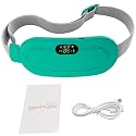 Warmher Smart Heating Pad for Menstrual Relief, Adjustable Heat, Cord-Free, USB Rechargeable, Ergonomic, White Gift Box