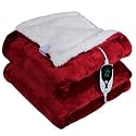 Warmland® BIS Certified ISI Mark Approved Platinum Range Digital Electric Bed Warmer/Blanket/Throw|60"X90" - Single| |1 to 12 Hr Auto/Manual Cutoff | Digital Display Temp Control| 5 Year Warranty