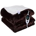 Warmland® BIS Certified ISI Mark Approved Platinum Range Digital Electric Bed Warmer/Blanket/Throw|60"X90" - Single| |1 to 12 Hr Auto/Manual Cutoff | Digital Display Temp Control| 5 Year Warranty