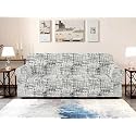 Warmland Fitted Single Seater Polyester Sofa Cover Big Elasticity for Couch Flexible Stretch Sofa Slipcover (Beige, 90-140 cm)