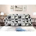 Warmland Single Seater Polyester Sofa Cover Big Elasticity for Couch Flexible Stretch Sofa Slipcover (Light Grey, 90-140 cm)