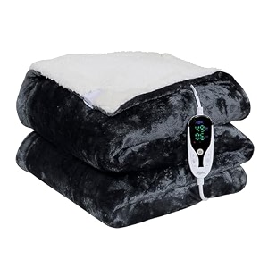 warmland bis certified isi mark approved platinum range digital electric bed warmerblanketthrow4034x6034 - single 1 to 12 hr automanual cutoff  digital display temp control 5 year warranty
