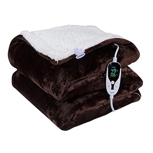 warmland bis certified isi mark approved diamond range digital electric over blanketthrowbed warmer6034x9034 - single 1 to 12 hr automanual cutoff  digital display temp control 5 year warranty