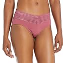 Warner's womens No Pinching No Problems Dig-free Comfort Waist With Lace Microfiber Hipster 5609j