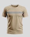 WARRIOR WORLD Printed Men Round Neck Beige