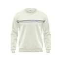 WarriorWorld Men39s Cotton Sweatshirt Minimalist Stripe