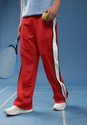 WARYAR Solid Striped Men Red Track Pants