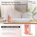 PORClean WASH 330 - Stylish Multimode Oral Care Device with High Pressure 160 PSI, Rechargeable and Travel-Friendly
