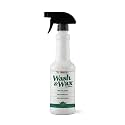 Wash & Wax RV Cleaner, 2-in-1 Exterior RV Wash Soap, Waterless or Traditional Wash, Removes Road Film, Dirt & Bugs, Adds Protective Shine, Safe for Fiberglass and Painted Surfaces, 20 Fl Oz
