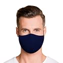 Washable Face Mask with Non-Adjustable Ear Loops & Nose Wire