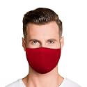 Washable Face Mask with Non-Adjustable Ear Loops &amp; Nose Wire