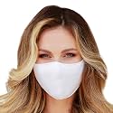 Washable Face Mask with Non-Adjustable Ear Loops & Nose Wire
