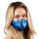 Washable Face Mask with Non-Adjustable Ear Loops & Nose Wire