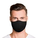 Washable Face Mask with Non-Adjustable Ear Loops & Nose Wire
