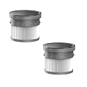 Washable HEPA Filter Replacement, Compatible With Dreame V9 V9P V10 V11 V12 V12 PRO Wireless Vacuum Cleaner(2PCS V11SE Filter)