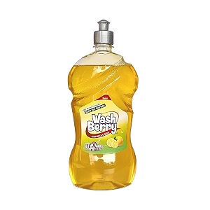 dishwash liquid gel lemon with lemon fragrance leaves no residue grease cleaner for all utensils 250ml bottle