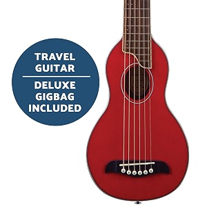 washburn rover 6 string acoustic guitar right trans red full ro10strk-a