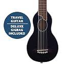 Washburn Rover 6 String Acoustic Guitar, Right, Black, Full (RO10SBK-A)