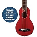 Washburn Rover 6 String Acoustic Guitar Right, Trans Red Full RO10STRK-A