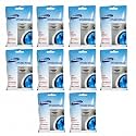 Washing Machine Descaler Compatible with Samsung Washing Machines | Drum Cleaner Powder for Front Load & Top Load | Removes Limescale, Dirt & Odour | Pack of 10 (100g Each)