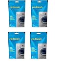 Washing Machine Drum Cleaning Powder Compatible For Samsung Washing Machine Front Load and Top Load, Washing Machine Cleaning Powder, Drum Cleaner Descaling powder-100g (Pack of 4)
